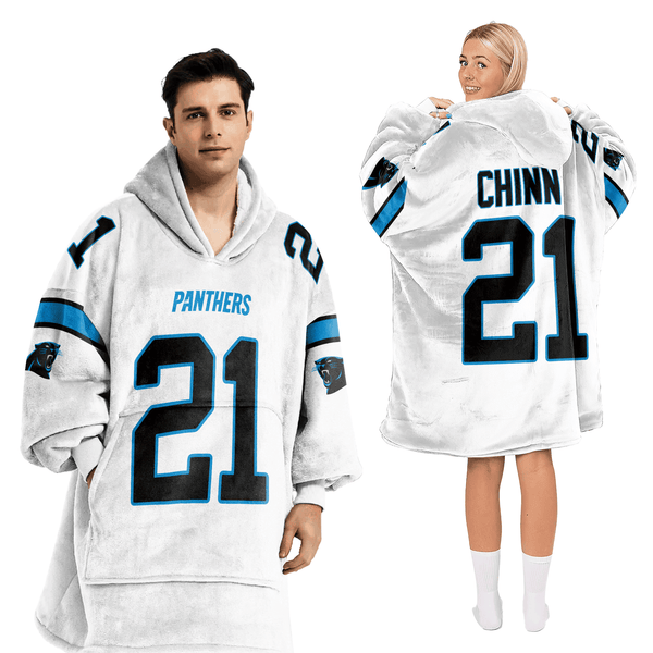 Adult 21 Carolina Football Unisex Blanket Hoodie
