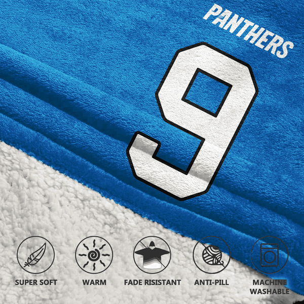 B.Y 9 Carolina Football Unisex Blanket Hoodie