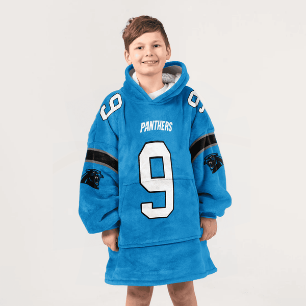 B.Y 9 Carolina Football Unisex Blanket Hoodie