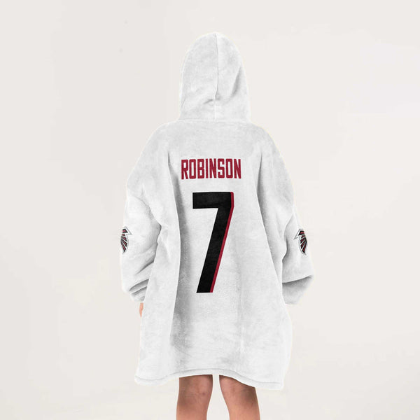 B.R 7 Atlanta Football Unisex Blanket Hoodie