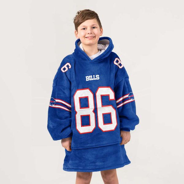 Buffalo Football Team Unisex Blanket Hoodie