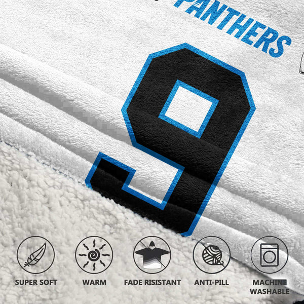 Captain B.Y 9 Carolina Football Unisex Blanket Hoodie