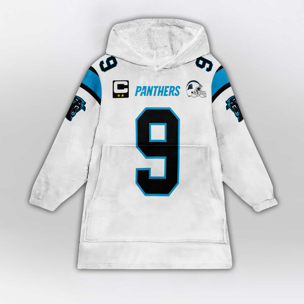 Captain B.Y 9 Carolina Football Unisex Blanket Hoodie