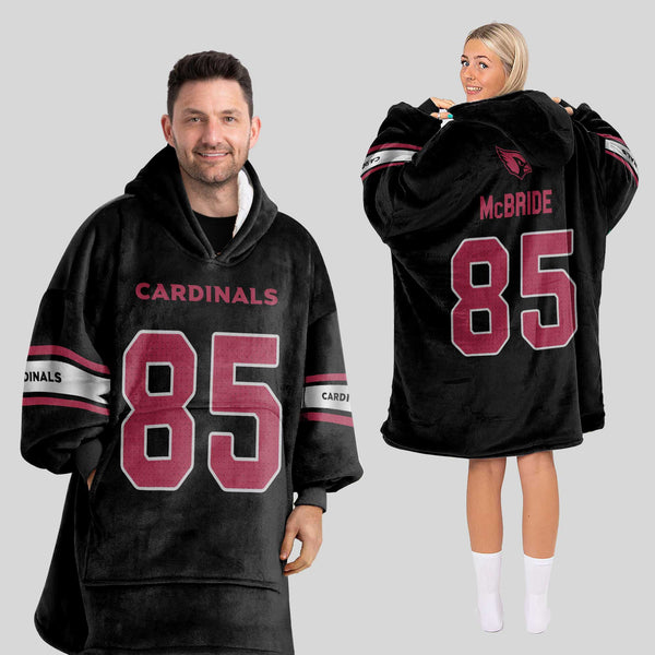 Adult 85 Arizona Football Unisex Blanket Hoodie
