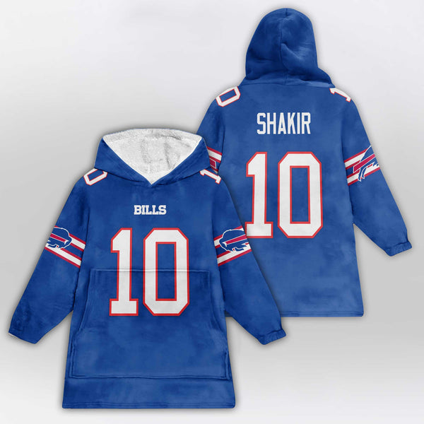Buffalo Football Team Unisex Blanket Hoodie