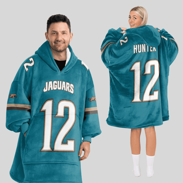 T.H 12 Jacksonville Football Unisex Blanket Hoodie