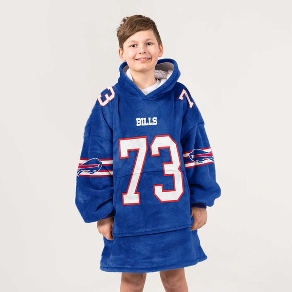 Buffalo Football Team Unisex Blanket Hoodie