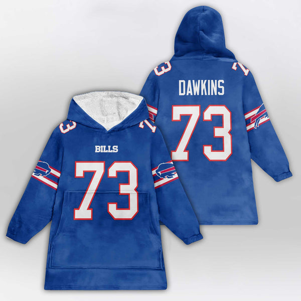 Buffalo Football Team Unisex Blanket Hoodie