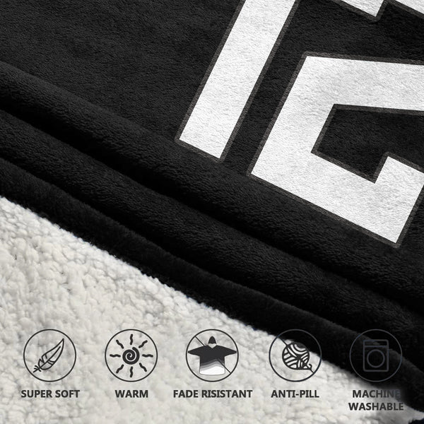 T.H 12 Jacksonville Football Unisex Blanket Hoodie