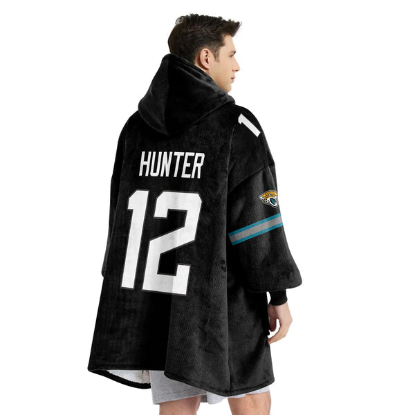 T.H 12 Jacksonville Football Unisex Blanket Hoodie