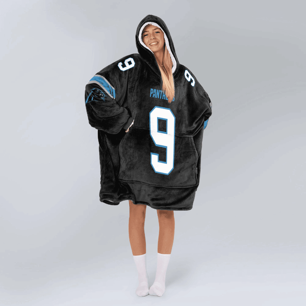 B.Y 9 Carolina Football Unisex Blanket Hoodie