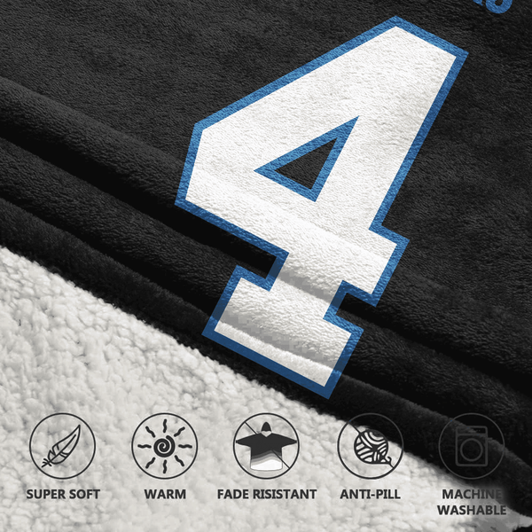 T.M 4 Carolina Football Unisex Blanket Hoodie