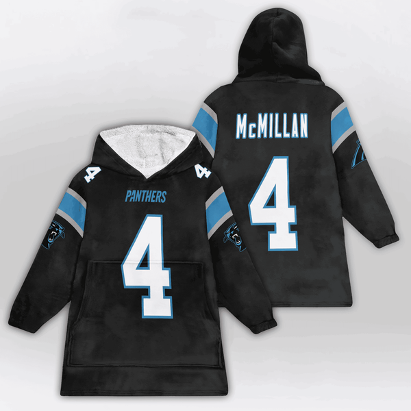 T.M 4 Carolina Football Unisex Blanket Hoodie
