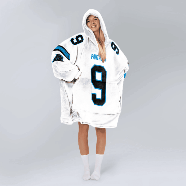 B.Y 9 Carolina Football Unisex Blanket Hoodie