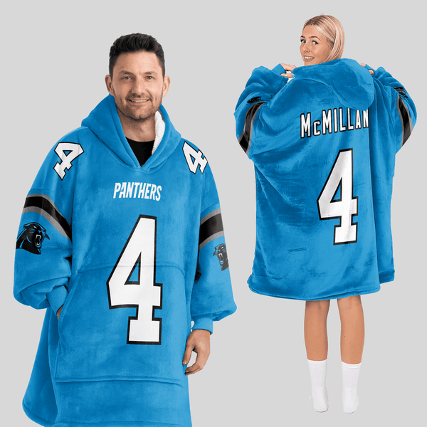 T.M 4 Carolina Football Unisex Blanket Hoodie