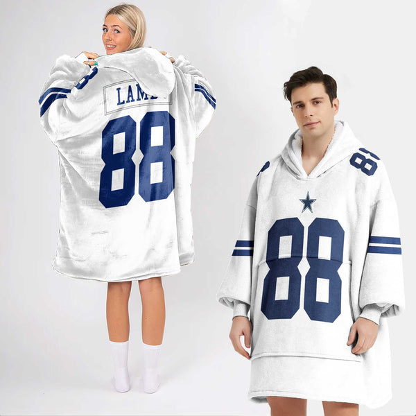 Adult C.D.L 88 Dallas Football Unisex Blanket Hoodie