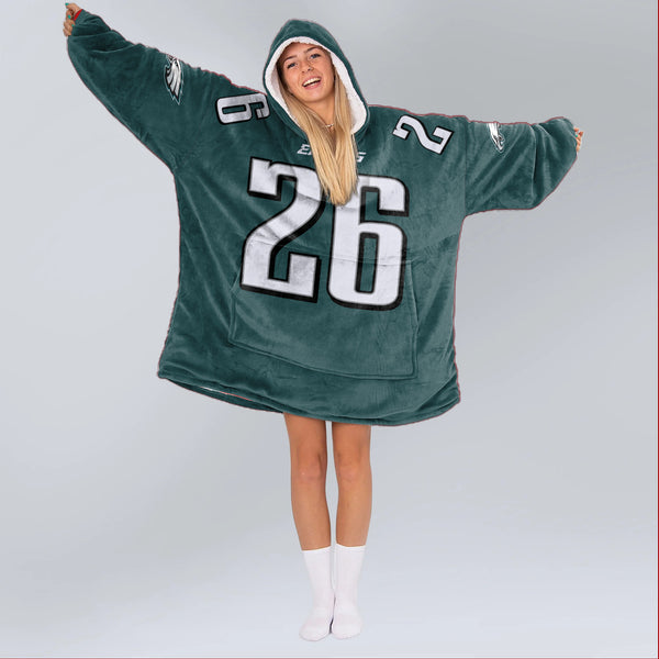S.B 26 Philadelphia Football Unisex Blanket Hoodie