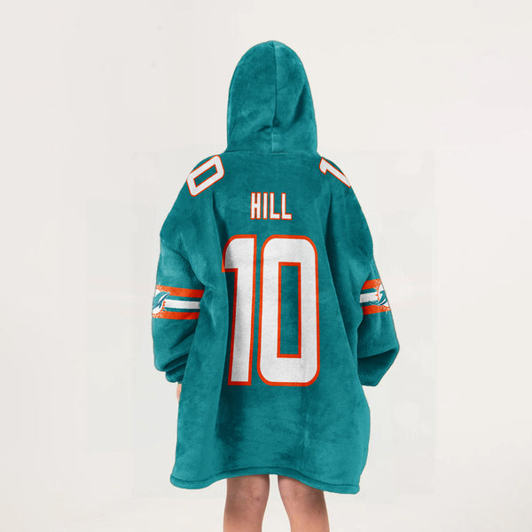 T.H 10 Miami Football Unisex Blanket Hoodie