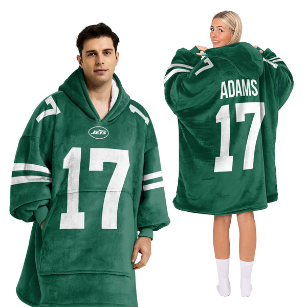 Adult DA 17 New York Football Unisex Blanket Hoodie