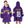 Adult JJ 18 Minnesota Football Unisex Blanket Hoodie