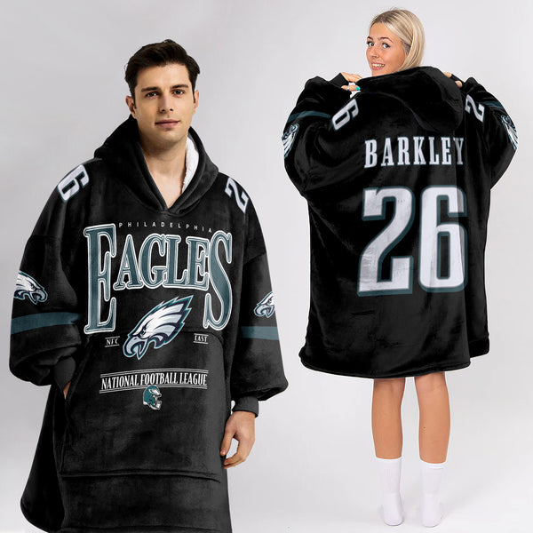 Adult S.B 26 Philadelphia Football Unisex Blanket Hoodie