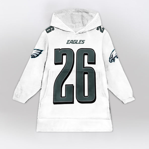 S.B 26 Philadelphia Football Unisex Blanket Hoodie