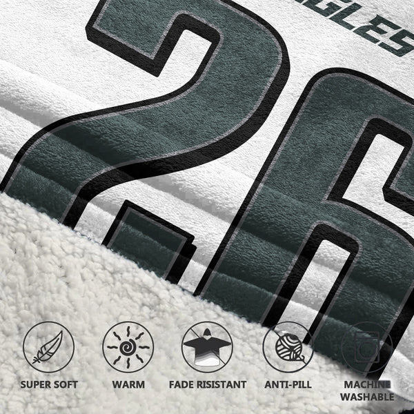 S.B 26 Philadelphia Football Unisex Blanket Hoodie
