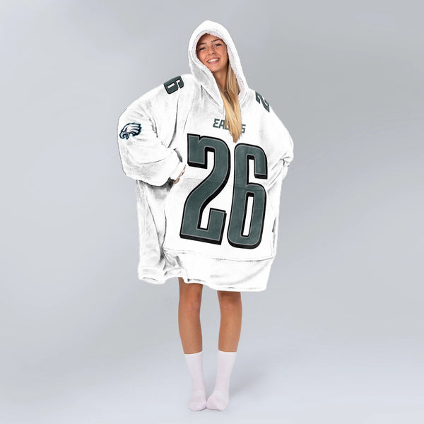 S.B 26 Philadelphia Football Unisex Blanket Hoodie
