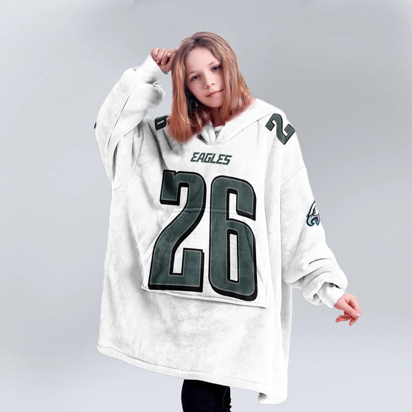 S.B 26 Philadelphia Football Unisex Blanket Hoodie