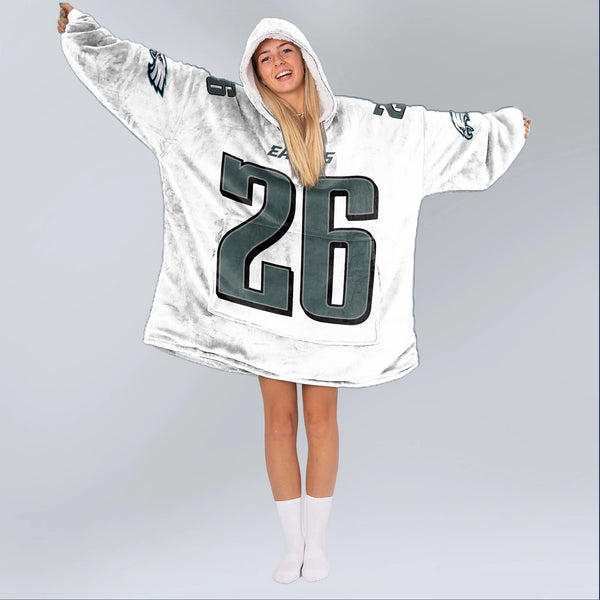S.B 26 Philadelphia Football Unisex Blanket Hoodie