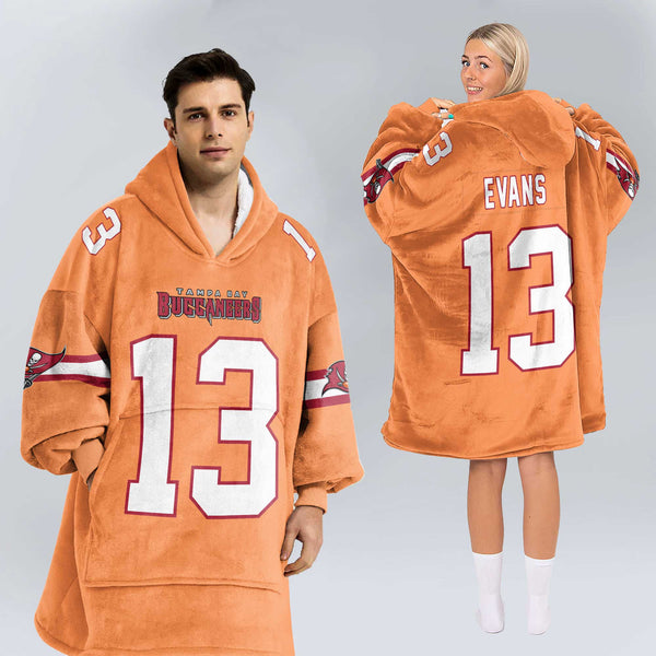 Adult M.E 13 Tampa Bay Football Unisex Blanket Hoodie