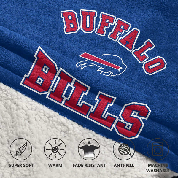 J.A. 17 Buffalo Football Unisex Blanket Hoodie