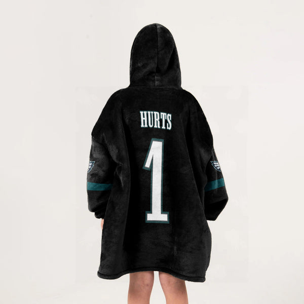 Adult 1 Philadelphia Football Unisex Blanket Hoodie