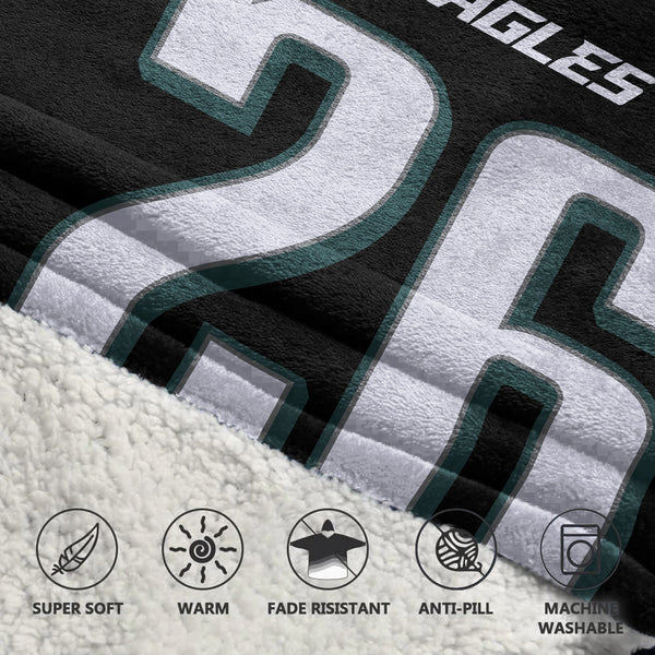 S.B 26 Philadelphia Football Unisex Blanket Hoodie