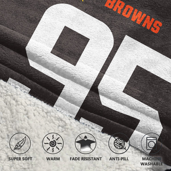 Captain M.G 95 Cleveland Football Unisex Blanket Hoodie