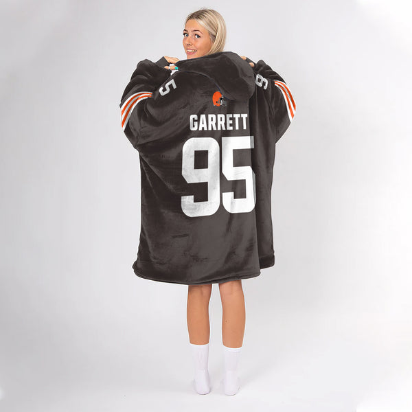 Captain M.G 95 Cleveland Football Unisex Blanket Hoodie