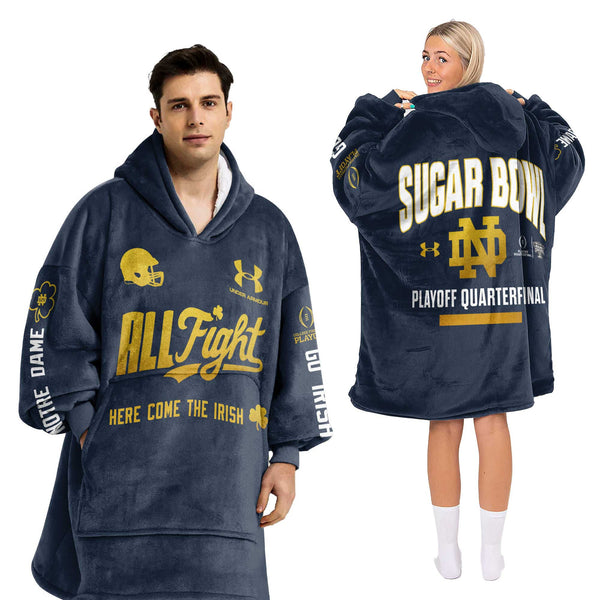 Adult Champions  Football Unisex Blanket Hoodie