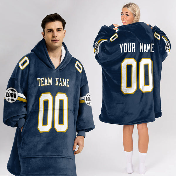 Adult Custom Blanket Hoodie Inspired Color