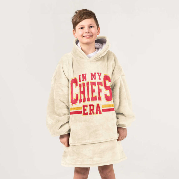Kid Swiftie 87 Kansas City Football Unisex Blanket Hoodie