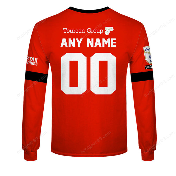 Luton Town F.C Home Jersey Style Shirts
