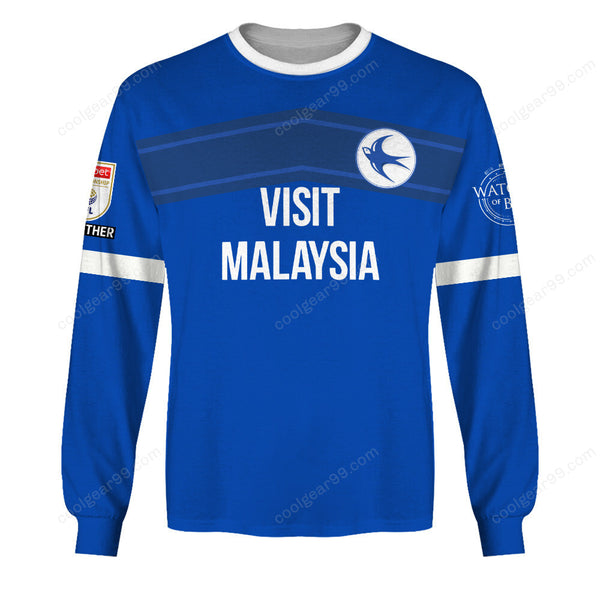Cardiff City F.C Home Jersey Style Shirts