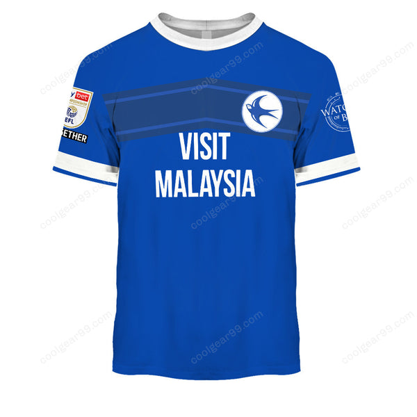 Cardiff City F.C Home Jersey Style Shirts