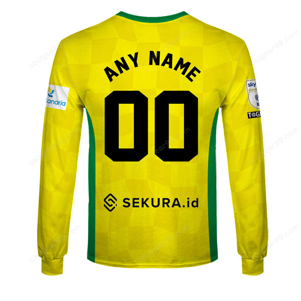Norwich City F.C Home Jersey Style Shirts