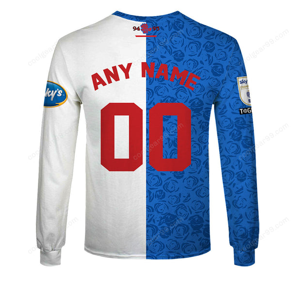 Blackburn Rovers F.C Home Jersey Style Shirts
