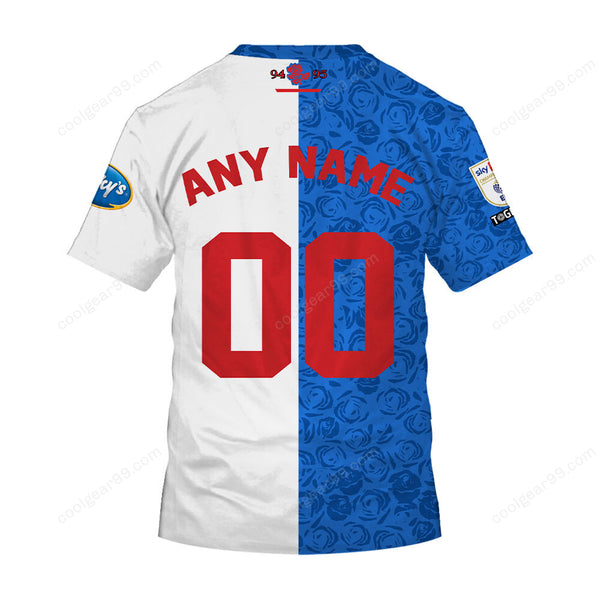 Blackburn Rovers F.C Home Jersey Style Shirts