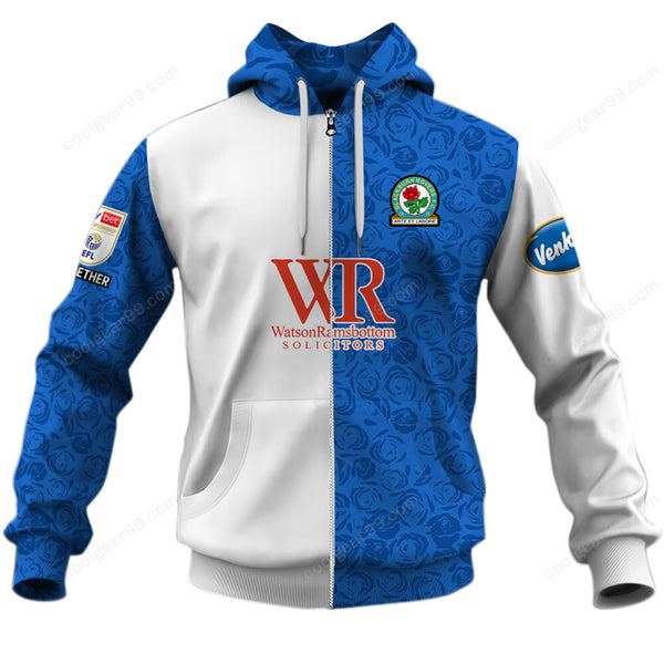 Blackburn Rovers F.C Home Jersey Style Shirts