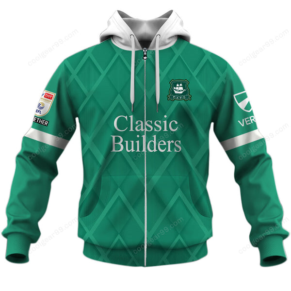 Plymouth Argyle F.C Home Jersey Style Shirts