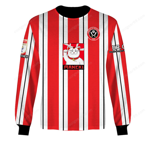 Sheffield United F.C Home Jersey Style Shirts