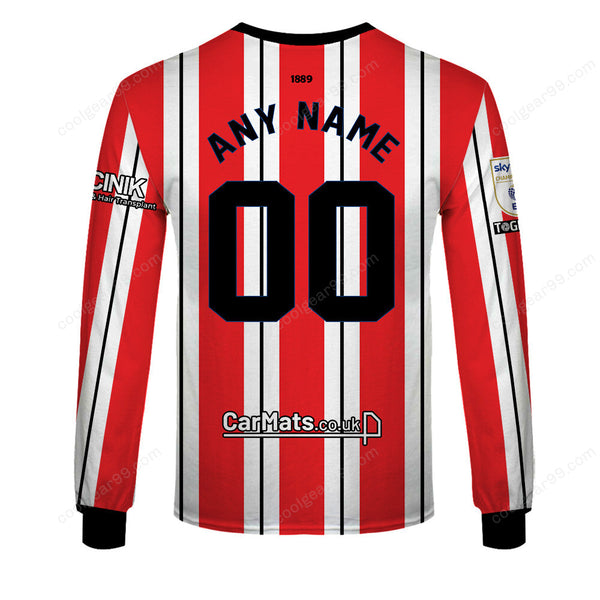 Sheffield United F.C Home Jersey Style Shirts