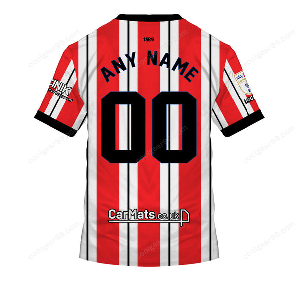 Sheffield United F.C Home Jersey Style Shirts